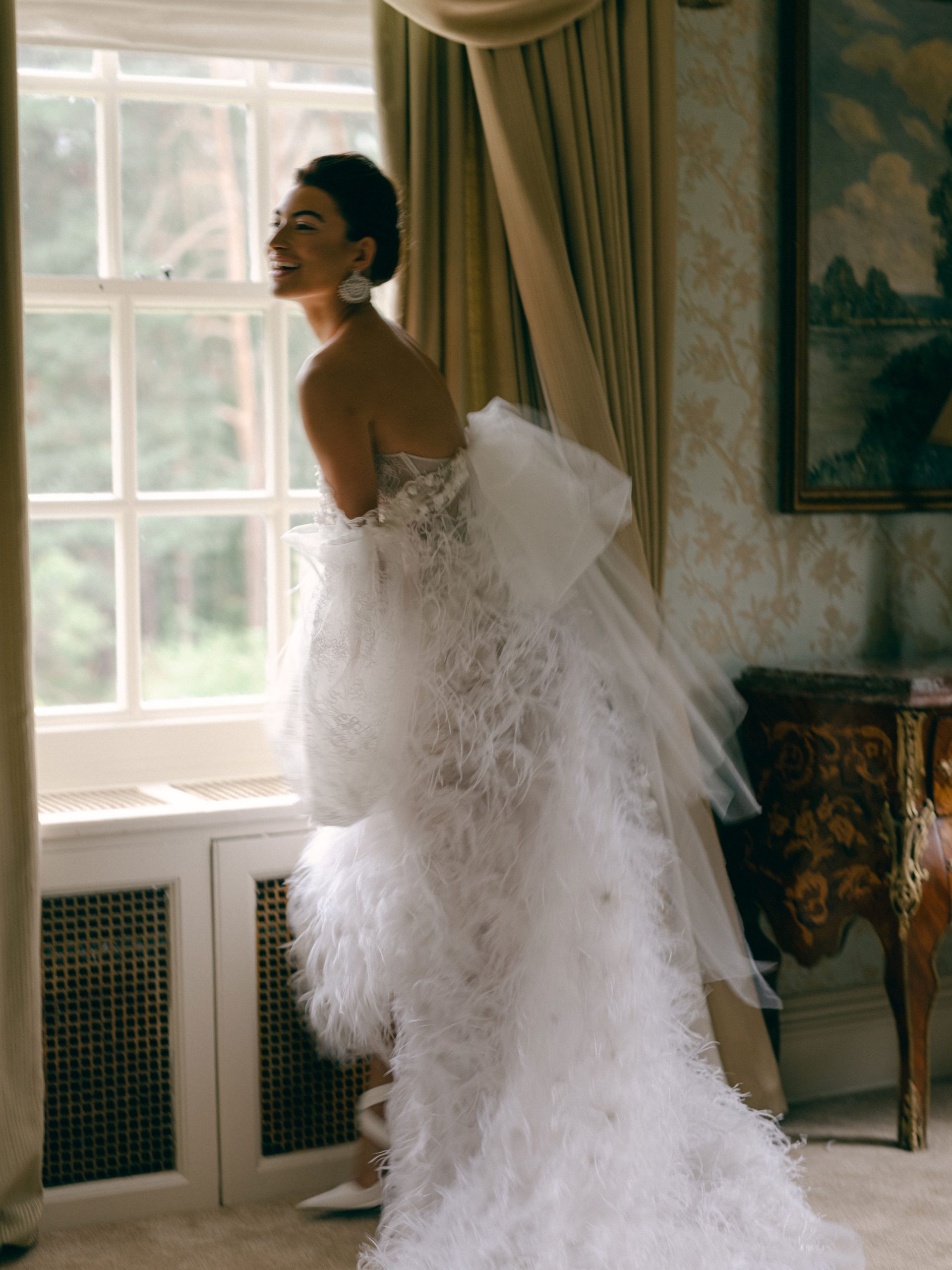 Beautiful wedding dresses British bridal designer London