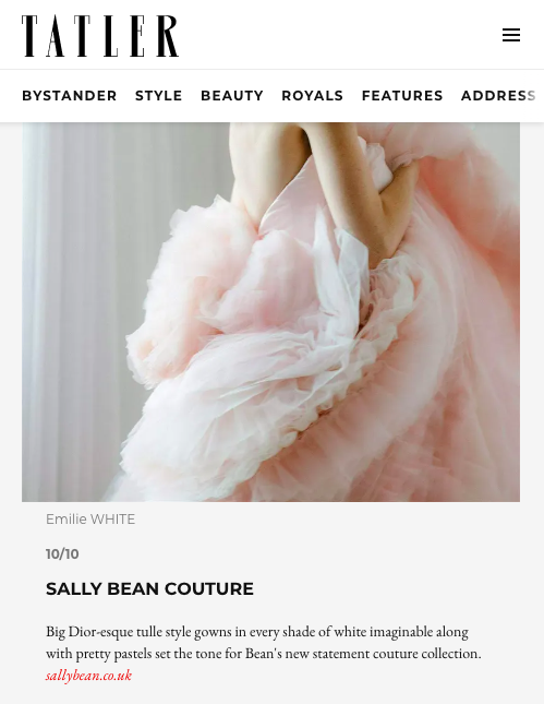 Sally Bean Couture